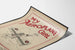 Vintage-Poster My Aeroplane Girl für Retro-Wanddekoration