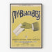 Vintage-Poster My Black Bess für Wanddekoration