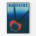 Vintage-Werbeplakat Naiodine Schmerzen