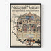 Dekoratives Poster für das Nationale Museum der Musikalischen Uhr