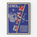 Vintage-Poster NATO - Die 15 Länder der Atlantik-Alliance
