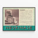 Vintage-Poster Neurinase - Retro-Apothekenwanddekoration — gerahmtes Bild an der Wand