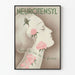 Vintage-Poster Neurotensyl Frau und Rosen
