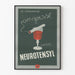 Vintage-Poster Neurotensyl Der Verurteilte zur Angst