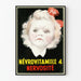 Vintage-Poster Névrovitamin 4 Nervosität - Retro-Wanddekoration