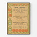 Vintage-Poster Neue Romane Wanddekoration alte Bücher