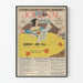 Vintage-Poster New York Sunday Journal - Retro-Wanddekoration