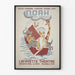 Theaterposter Noé – Vintage-Wanddekoration mit Tiermotiven