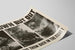 Vintage-Wandposter 'Not Down But Out' – Inspirierende Wanddekoration — Ansicht des Kunstwerks