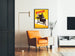 Vintage-Poster Now I'm Satisfied - Retro-Wanddekoration
