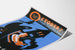 Vintage-Halloween-Poster Oktober - Wanddekoration Lesung