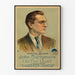 Vintage-Poster On The Quiet mit John Barrymore