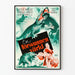 Vintage-Poster Ein verlorene Welt - Retro-Kinodekoration für die Wand