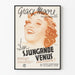 Vintage-Poster Den Sjungande Venus - Retro-Wanddekoration