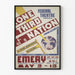 Vintage-Poster Theater „One Third of a Nation“ Wanddekoration im Retro-Stil