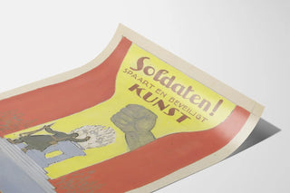 ontwerp-affiche-voor-propaganda-kunstbescherming-in-het-leger