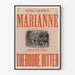 Opernhaus-Poster Marianne – Vintage-Wanddekoration