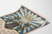 Vintage-Poster Wanddekoration Opfindelsernes Bog mit Eule und Lichtstrahlen