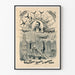 Vintage-Poster Paulinetti Akrobat - Retro-Wanddekoration