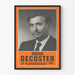 Vintage-Poster Oscar Decoster 3. Kanditat CVP