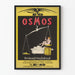 Vintage-Werbeplakat Osmos - Retro-Wanddekoration