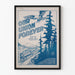 Vintage-Poster Our Union Forever - Dekoratives Poster mit Zug und Adler