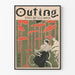 Vintage-Poster Outing Special Fahrradnummer – Retro-Wanddekoration