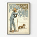 Vintage-Poster Overland Monthly Mai 1895 - Historische Wanddekoration