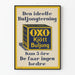 Vintage-Werbeplakat für Bouillon Oxo Kjøtt