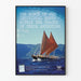 Poster Pazifik: Traditionelles Segelschiff und Ahnen-Erbe