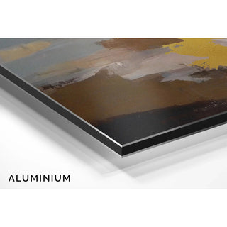 Abstrakte Tafel – Goldener Schwarm