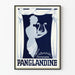 Vintage-Poster Panglandine Harmonie Physique in Blau