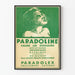 Vintage-Poster Paradoline - Werbe-Poster für Wanddekoration im Retro-Stil