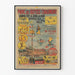 Vintage-Poster Parc des Buttes Chaumont Feier 1893