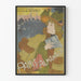 Vintage-Poster Paris Almanach für Wanddekoration