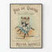 Vintage-Poster Pas de Quatre – Wanddekoration für Tanz und Theater