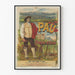Vintage-Poster Pau Winterbahnhof mit beruhigendem Klima Europa