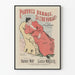 Vintage-Poster „Pauvres Hommes, Si L'on Voulait“ – Retro-Wanddekoration