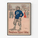 Vintage-Poster Pennsylvania Military College Football 1902