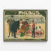 Vintage-Poster Phébus Avenue de la Grande Armée Paris — gerahmtes Bild an der Wand