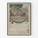 Altes Poster Philocôme Aubril Alleiniger Besitzer - Vintage-Wanddekoration