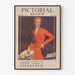 Vintage-Poster Pictorial Review - Exklusives Interview mit Colonel Charles A. Lindbergh 1930