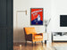 Vintage-Poster Pipérazine Midy Wanddekoration im Retro-Stil