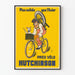 Vintage-Poster Fahrradreifen Hutchinson Solider Als Stahl