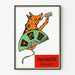 Vintage-Werbeplakat Pneumogéine Renard