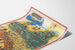 Vintage-Poster der traditionellen Polen-Illustriertenkarte
