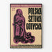 Vintage-Poster Gotische Polnische Kunst - Wanddekoration