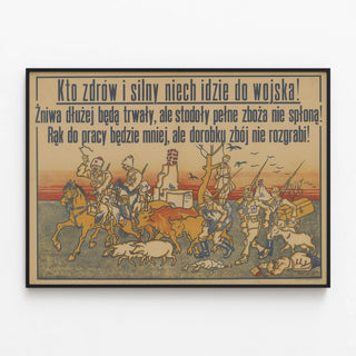 polski-plakat-z-okresu-wojny-polsko-bolszewickiej