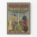 Vintage-Poster Magische Salbe zum Reinigen von Kupfer und Polieren von Metallen