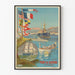 Vintage-Poster Kriegshafen Toulon - Nautikale Wanddekoration